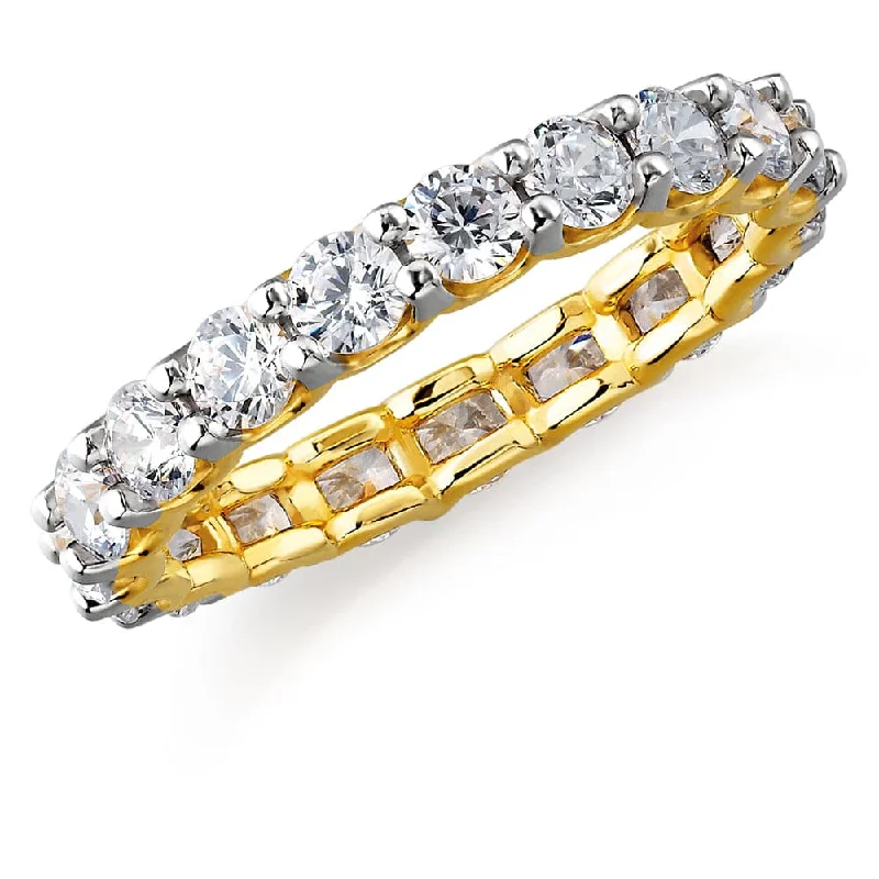 women stackable engagement rings -3.4 ct. t.w. Eternity Ring