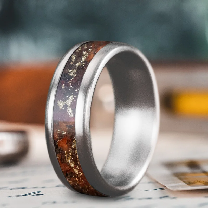 women unique engagement rings -Custom Design - Single Inlay Ring l7YoJPfRkwnlofevq1UN7wOQ