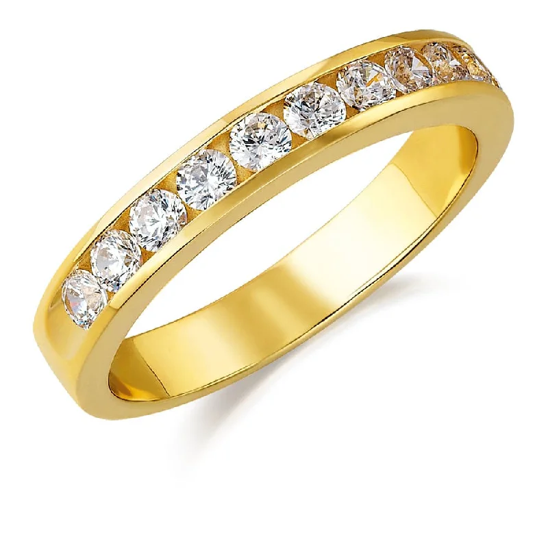 women stackable rings -0.8 ct. t.w. Bold and Beautiful Eternity Ring