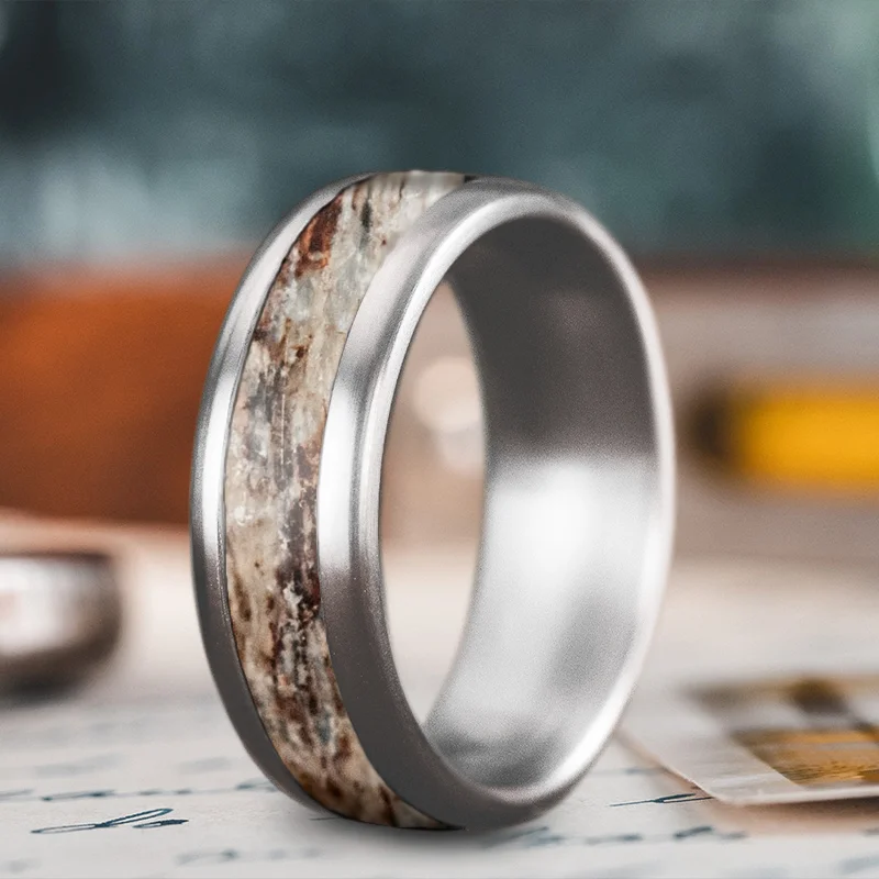 women minimalist wedding bands -Custom Design - Single Inlay Ring QHlnrFborpih66Ae_aRgKvBJ