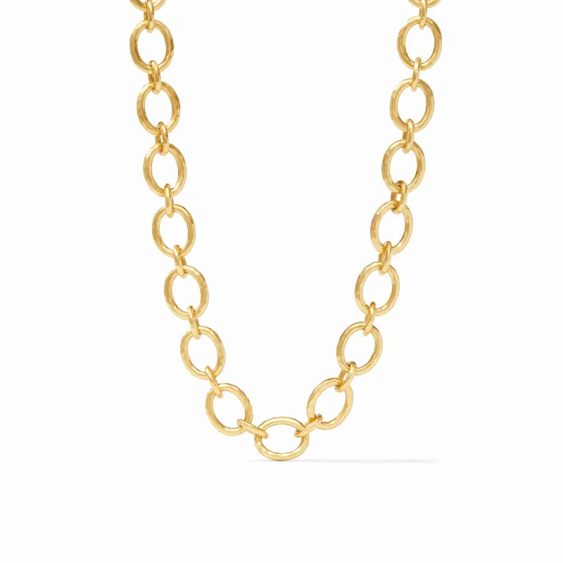 women diamond necklaces -Julie Vos | Catalina Demi Link Necklace in Gold