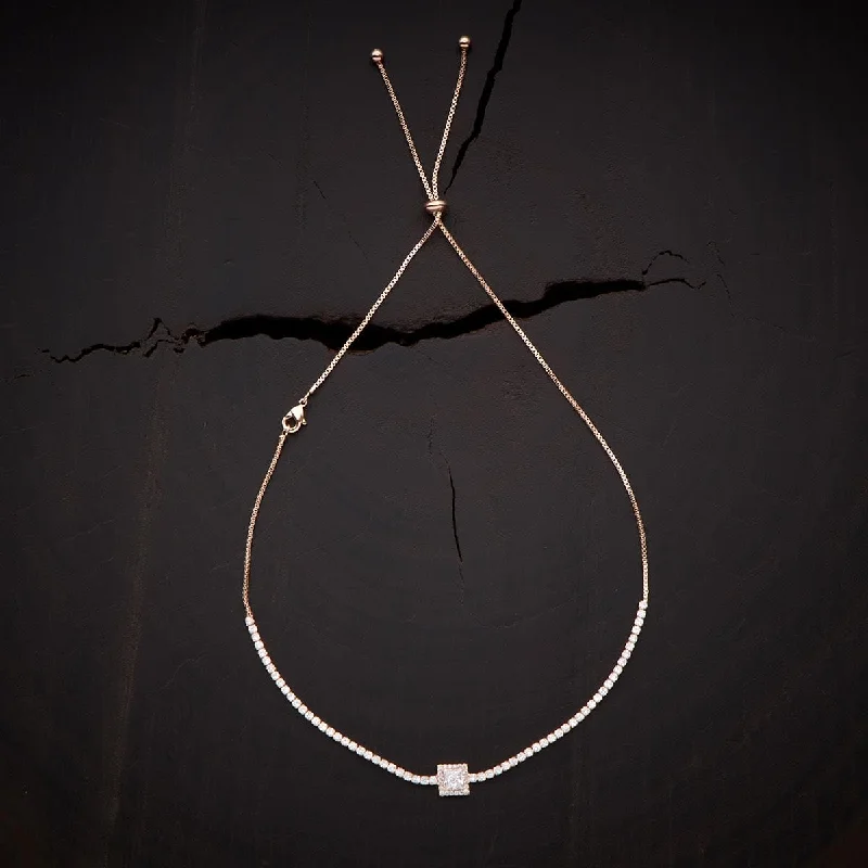 women diamond necklaces -Trendy Necklace 126113