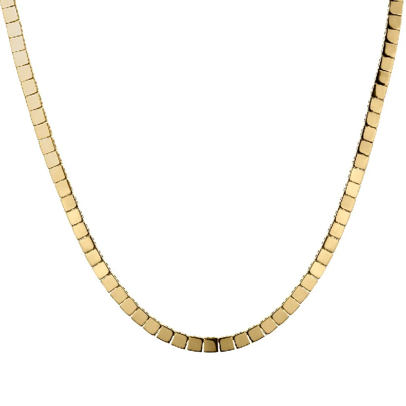 女士Necklaces长尾关键词 (100条)SQUARE SHAPED GOLD NECKLACE