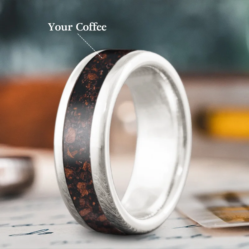 women contemporary rings -Custom Design - Single Inlay Ring fvMO12IE4HgN2b6h6nvMXoW_