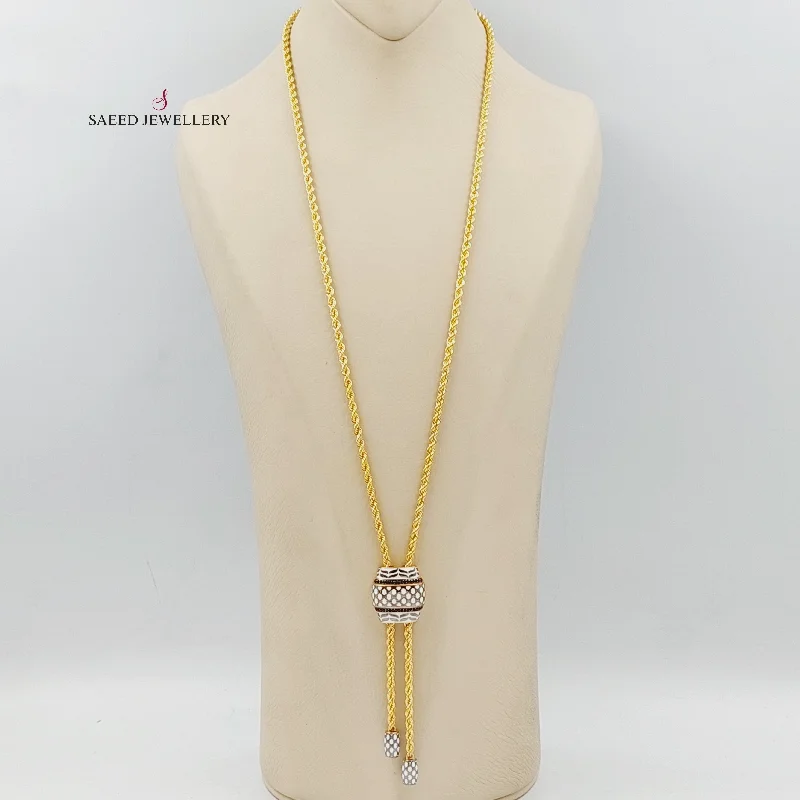 women simple chain necklaces -Palestinian Scarf Necklace