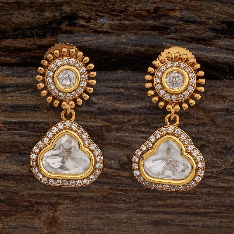 women artistic earrings -Kundan Earring 177796