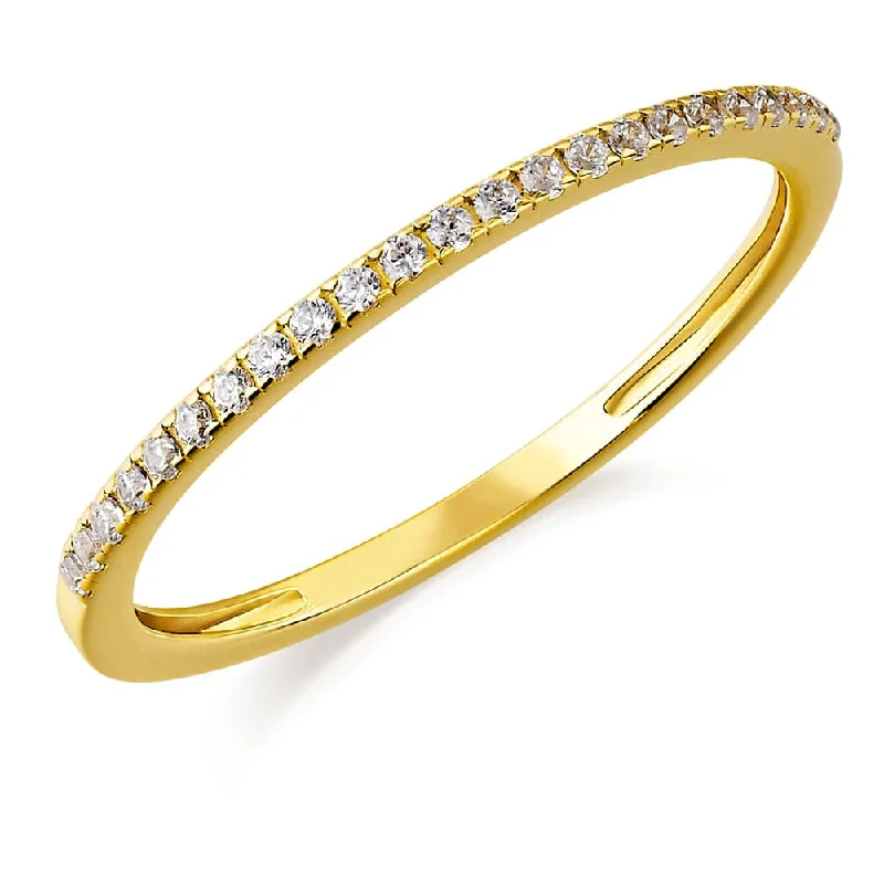 women diamond rings -Twinkling Eternity Ring