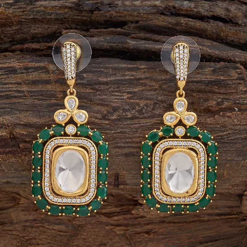 women glamorous earrings -Kundan Earring 178297