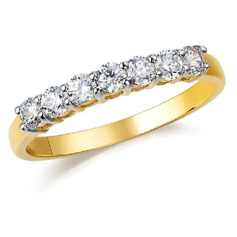 women personalized wedding rings -Amadore Eternity Ring