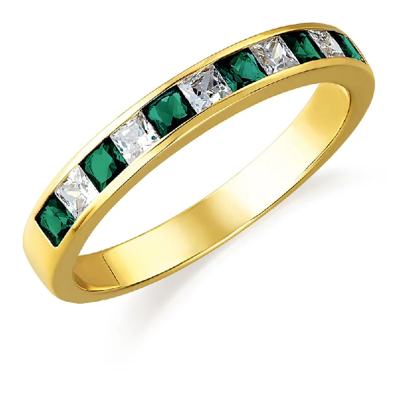 women diamond rings -Rhapsody in Green Ring