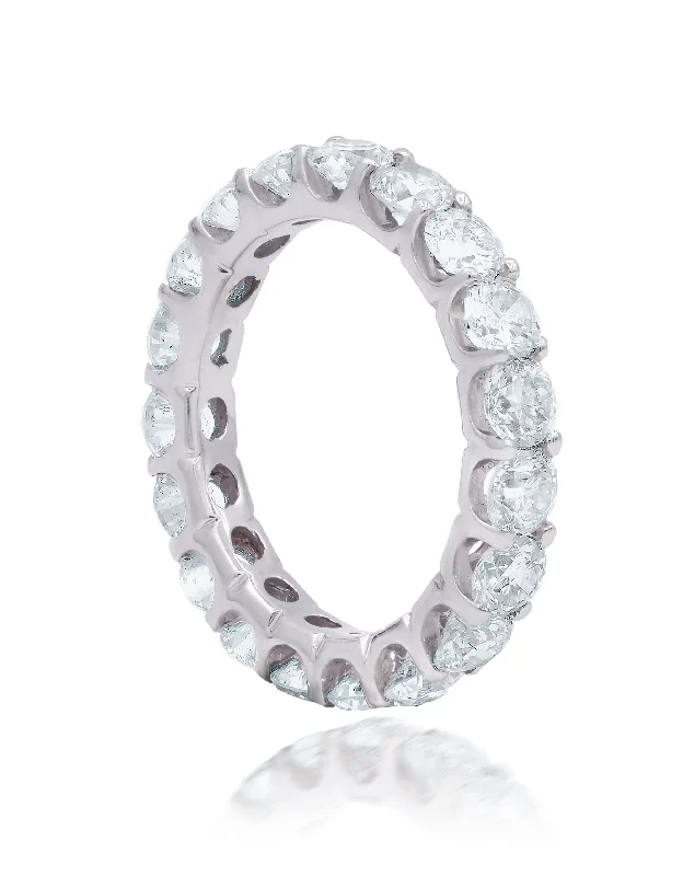 women creative engagement rings -Diana M. 3.00 Diamond Eternity  Band