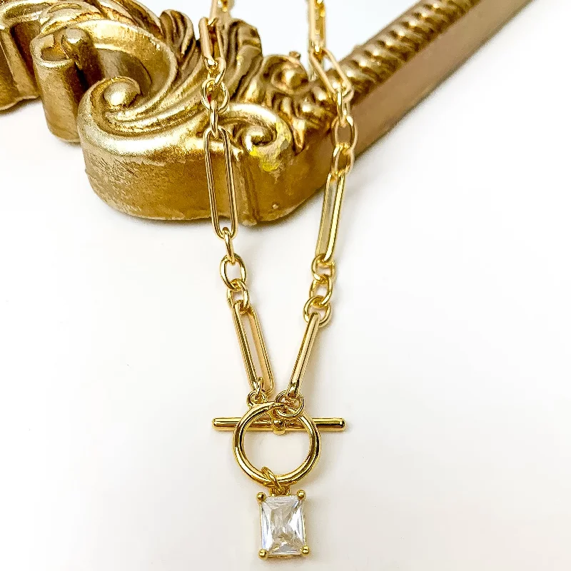 women classic necklaces -Kinsey Designs | Gilmore Gold Tone Necklace