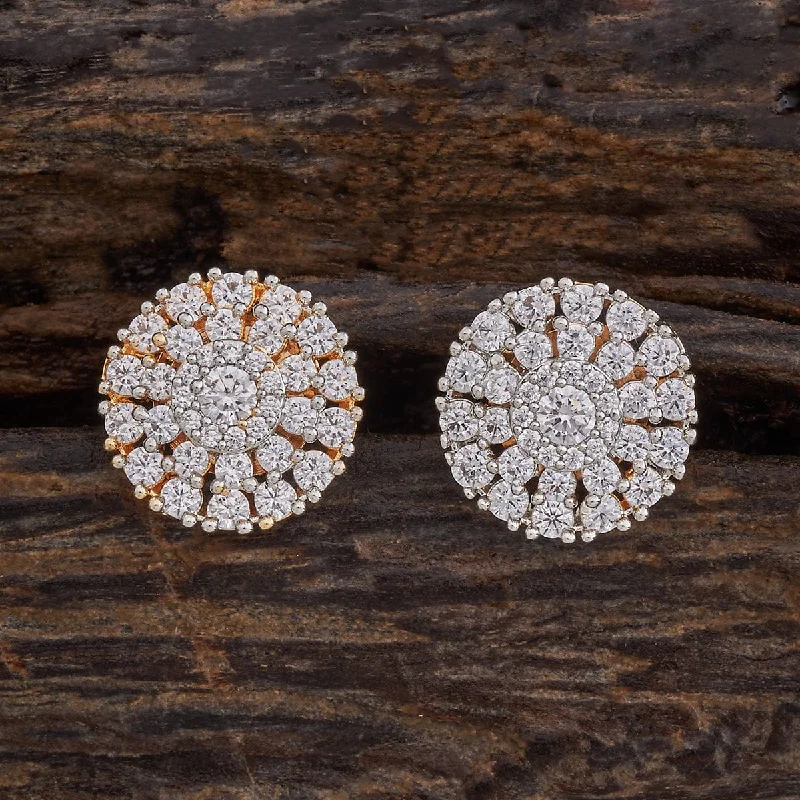 women minimalistic gold earrings -Zircon Earring 178450