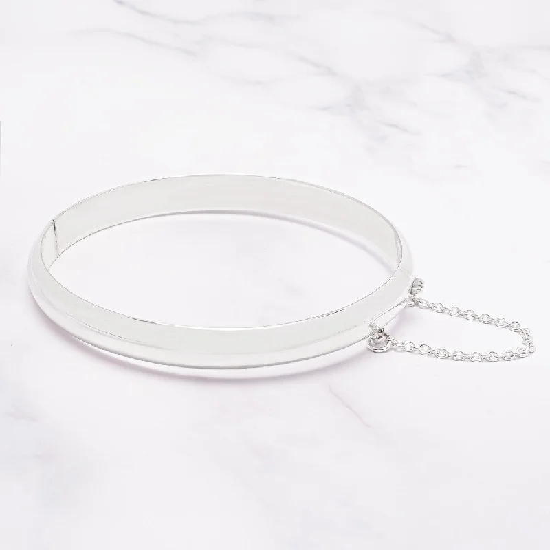 women diamond bracelets -Victoria Townsend .925 Sterling Silver Classic Bangle Bracelet