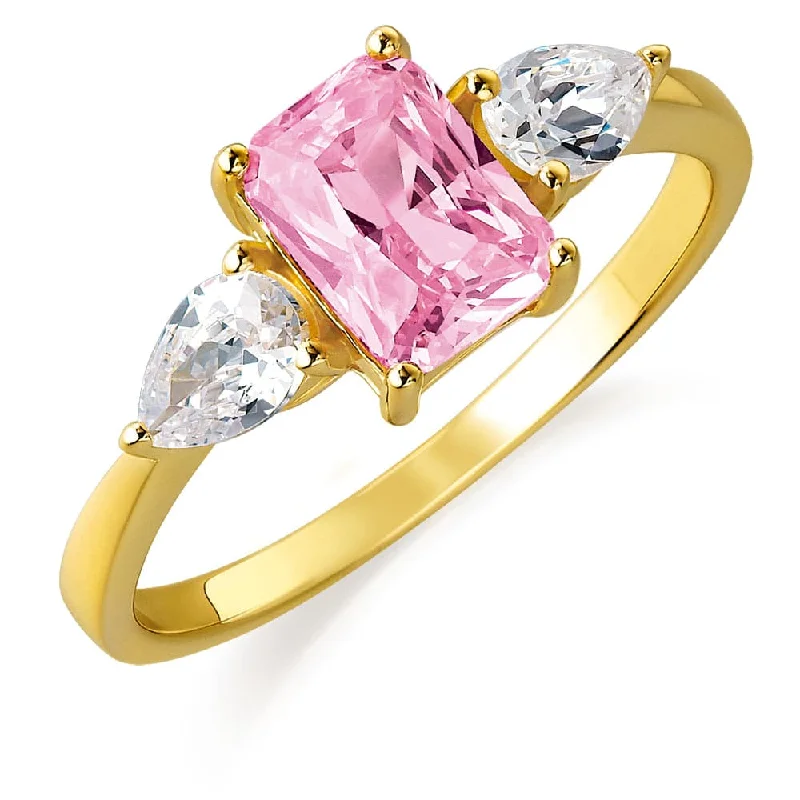 women men’s rings -Pink Inspiration Ring