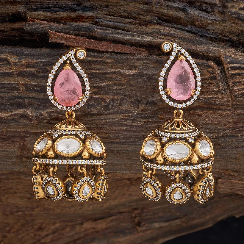 women pearl earrings -Kundan Earring 178279