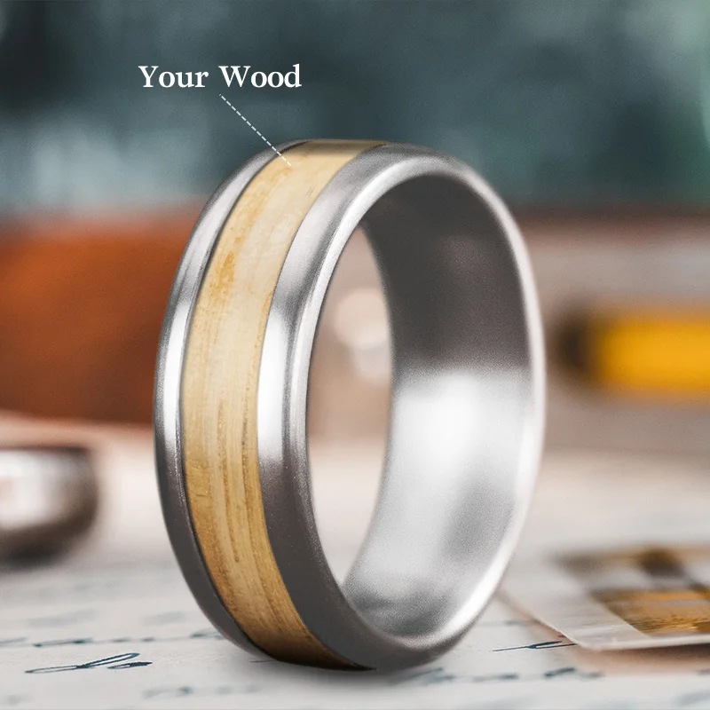 women minimalist wedding bands -Custom Design - Single Inlay Ring Lkt-xaIs40eB8UUit6rjtfHI