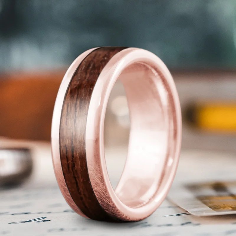 women unique wedding bands -Custom Design - Single Inlay Ring HhHuuawrb600hYOw78eTrrhk