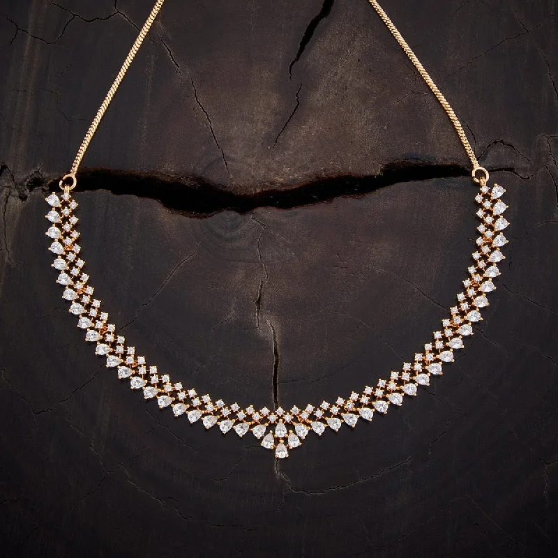 women fashion necklaces -Zircon Necklace 161724