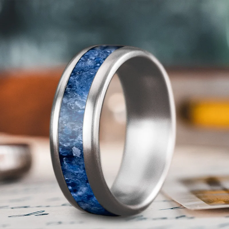 women unique wedding bands -Custom Design - Single Inlay Ring gj8ocZs9N_YtYw4XBJeOKCIk