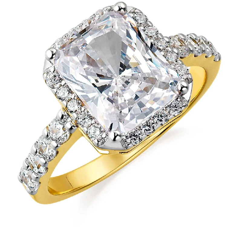 women fashion rings -5.8 ct. t.w. Champagne Ring