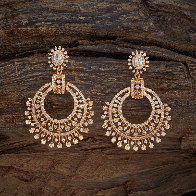 women oversized earrings -Zircon Earring 180275