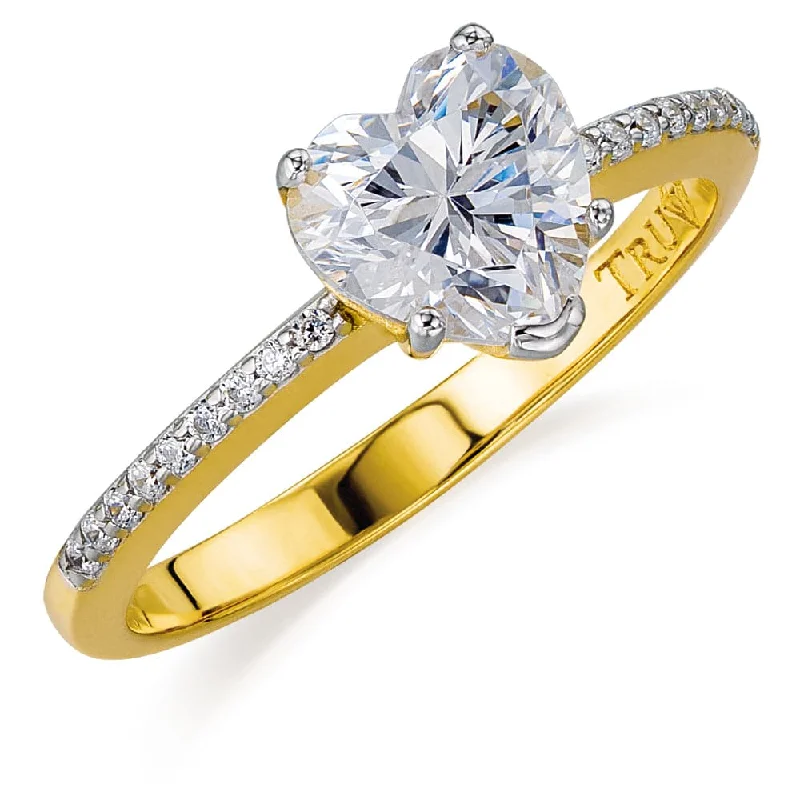 women designer wedding rings -Heart Forever Ring