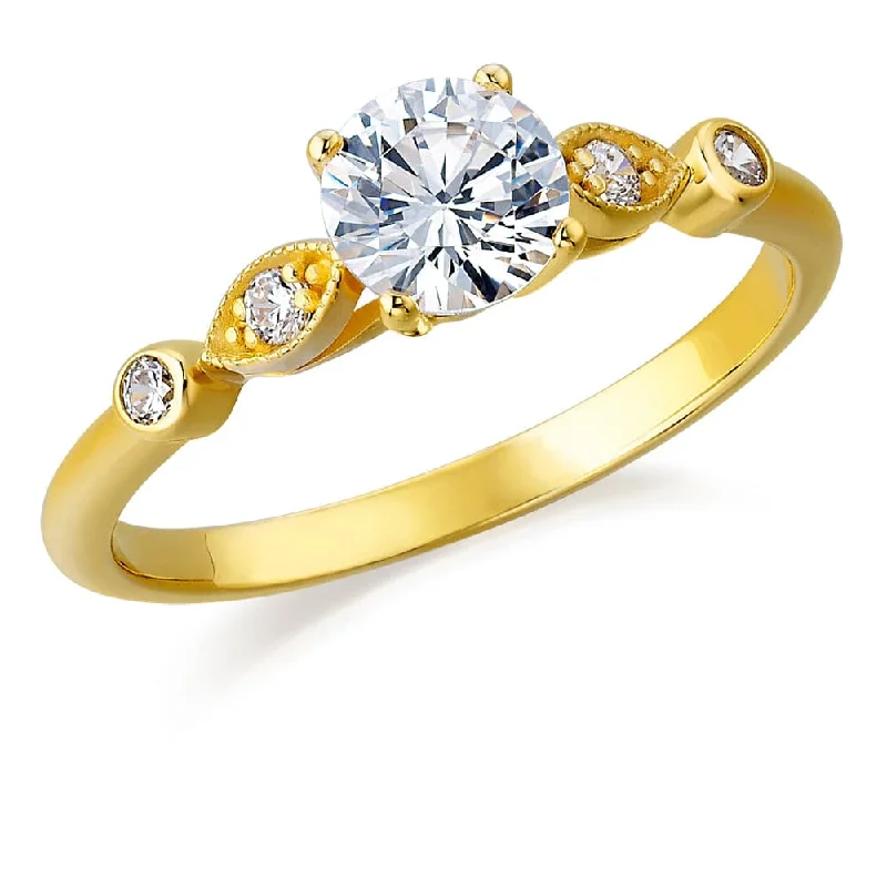 women diamond wedding rings -Mon Amour Ring