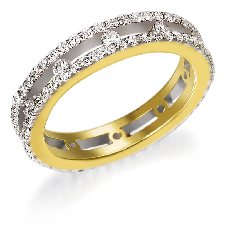 women statement rings -Enchanting Eternity Ring