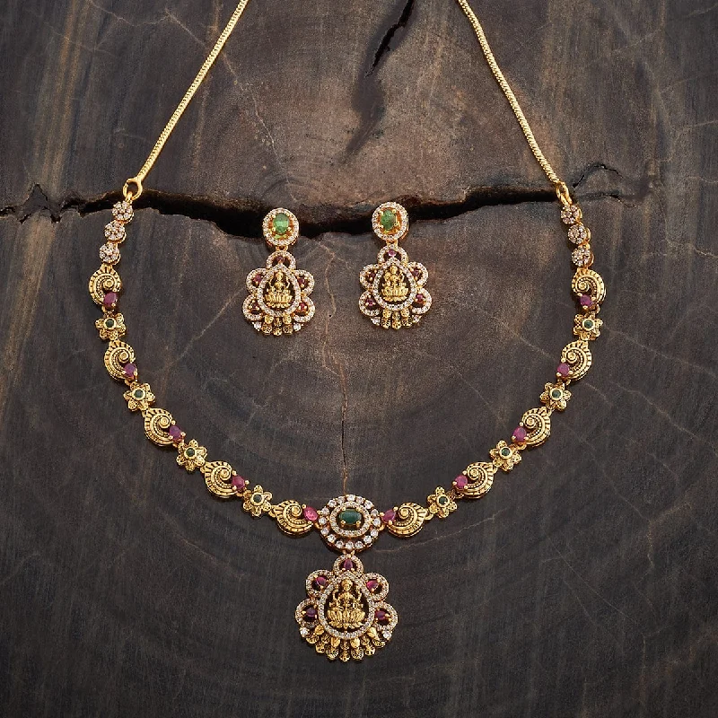 women eco-conscious necklaces -Antique Necklace 180498