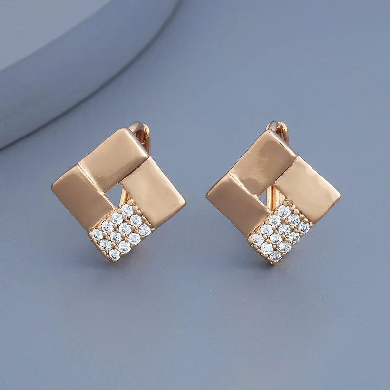 women luxury gold earrings -Trendy Earring 179417