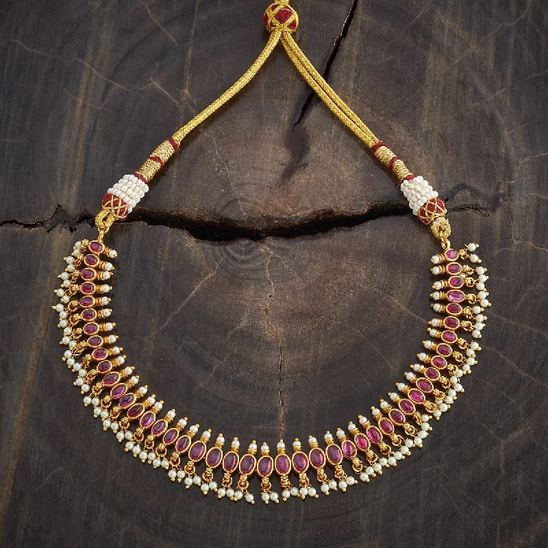 women chunky necklaces -Antique Necklace 177845