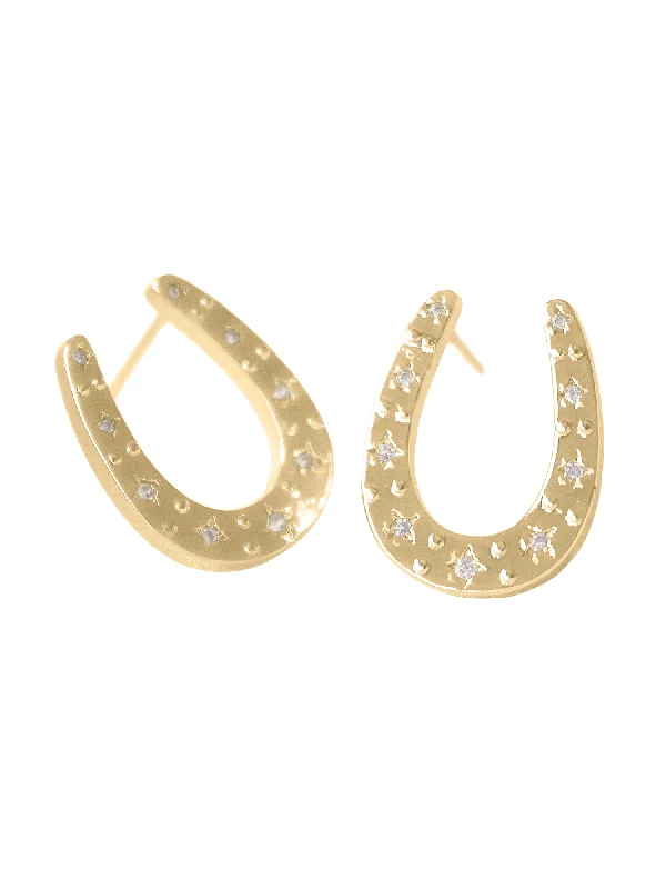 women gold dangle earrings -Kent Earring