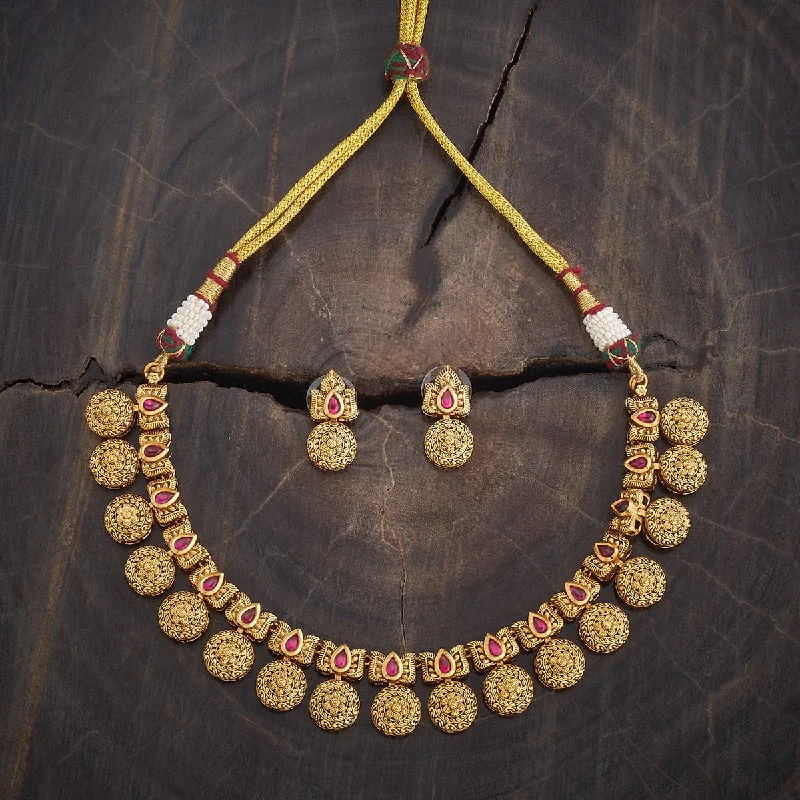 women luxury gold necklaces -Antique Necklace 181623