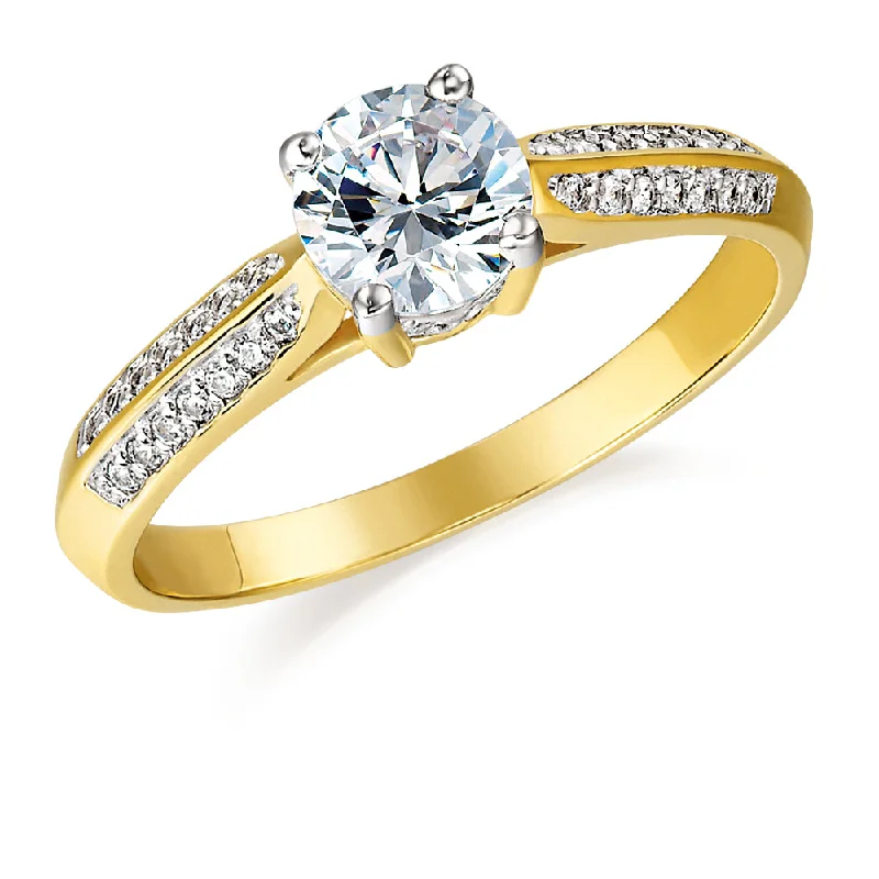 women diamond wedding rings -1.2 ct. t.w. Petite Accolade Ring